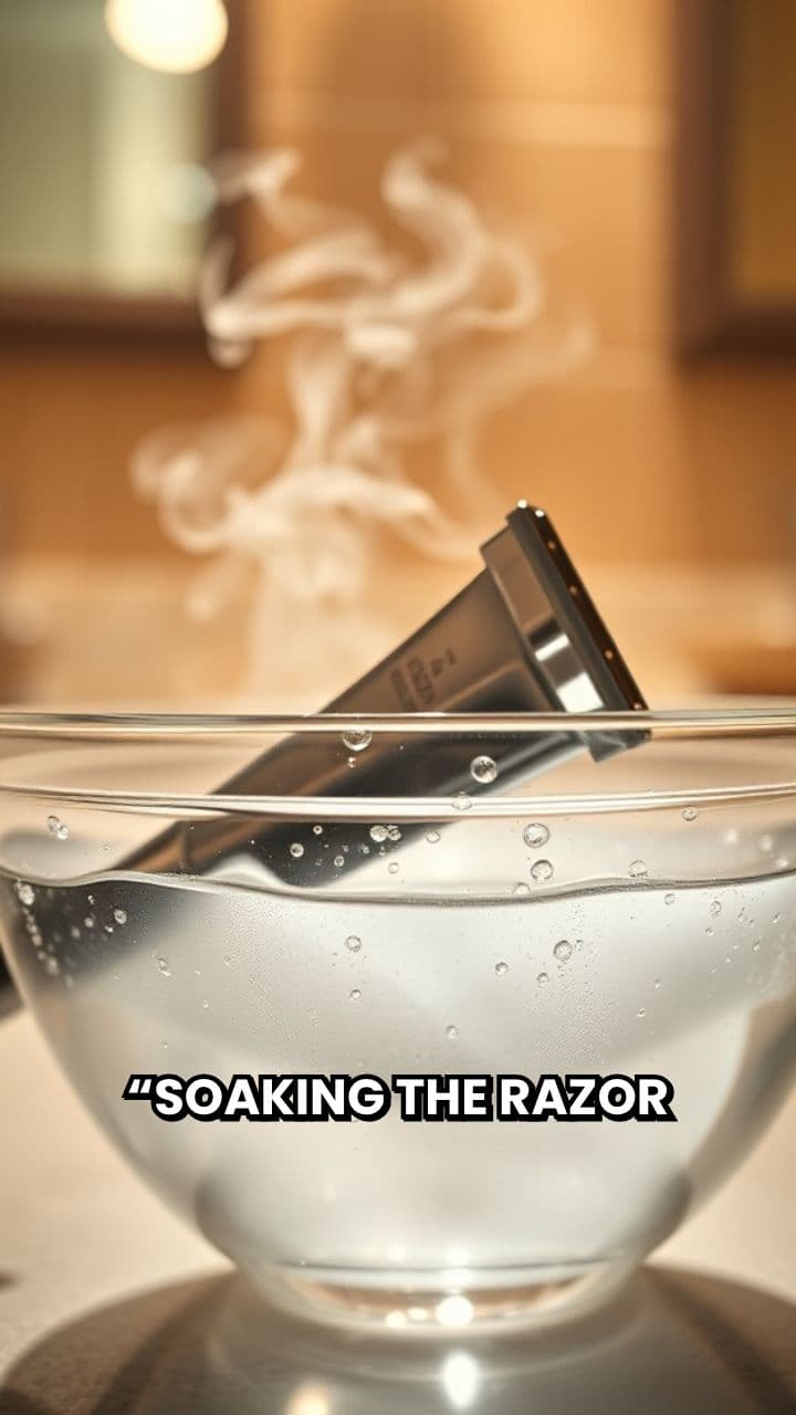 Razor Myths: Hot Water Doesn't Sharpen
