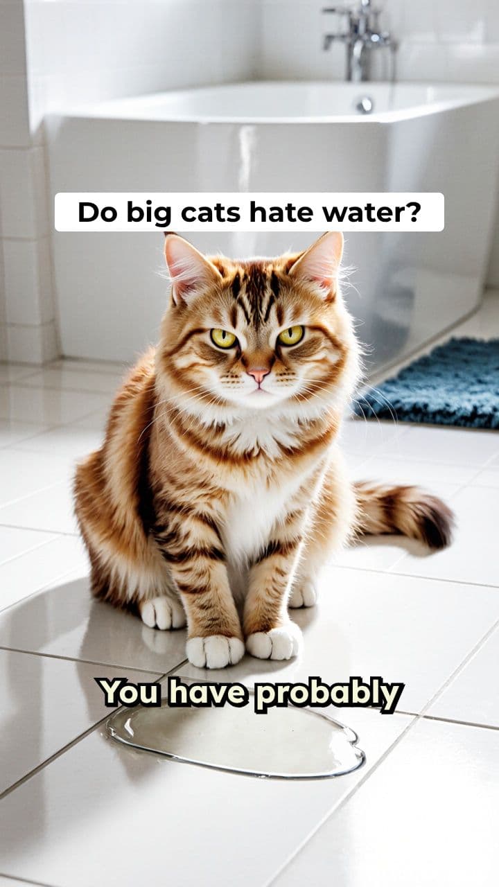 Big Cats and Water: Myth vs Reality