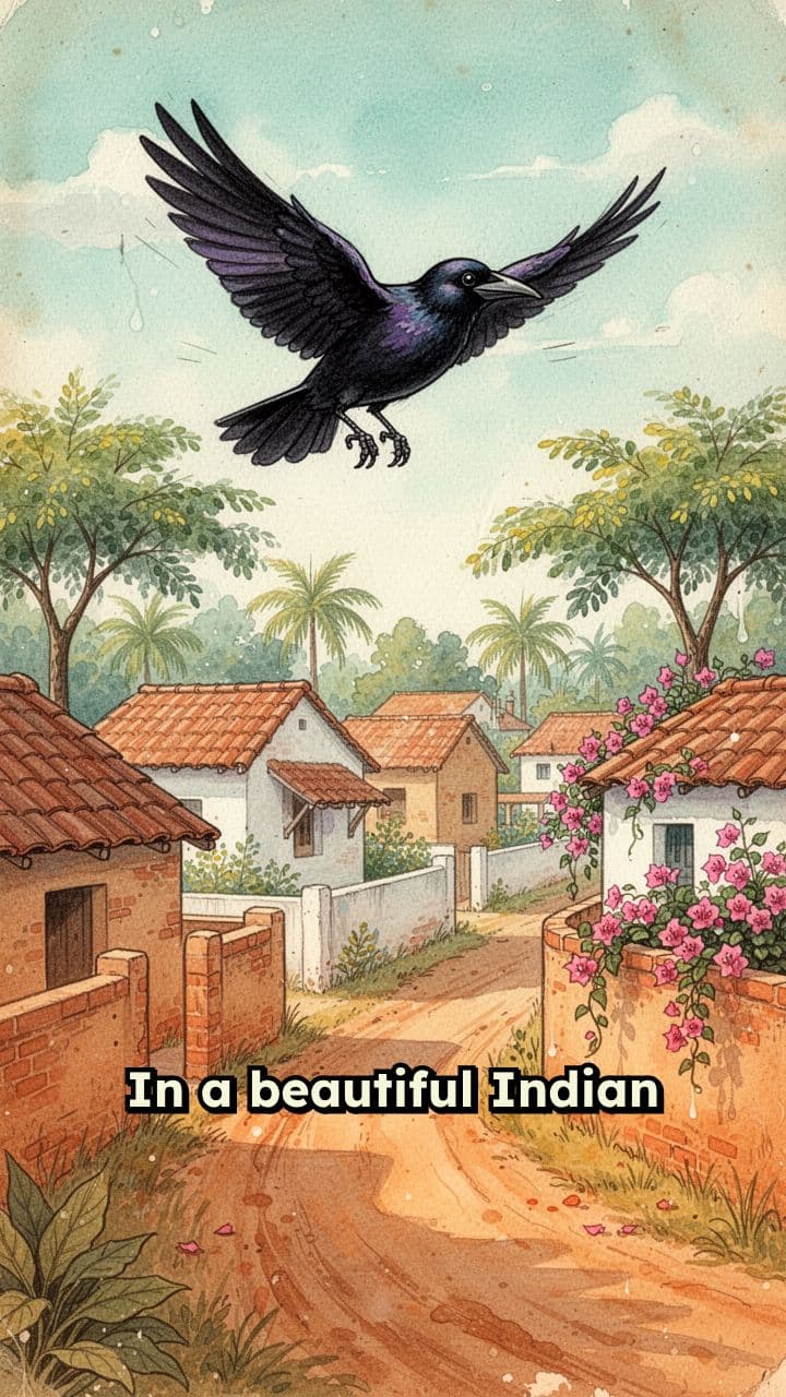 The Crow and the Golden Mango