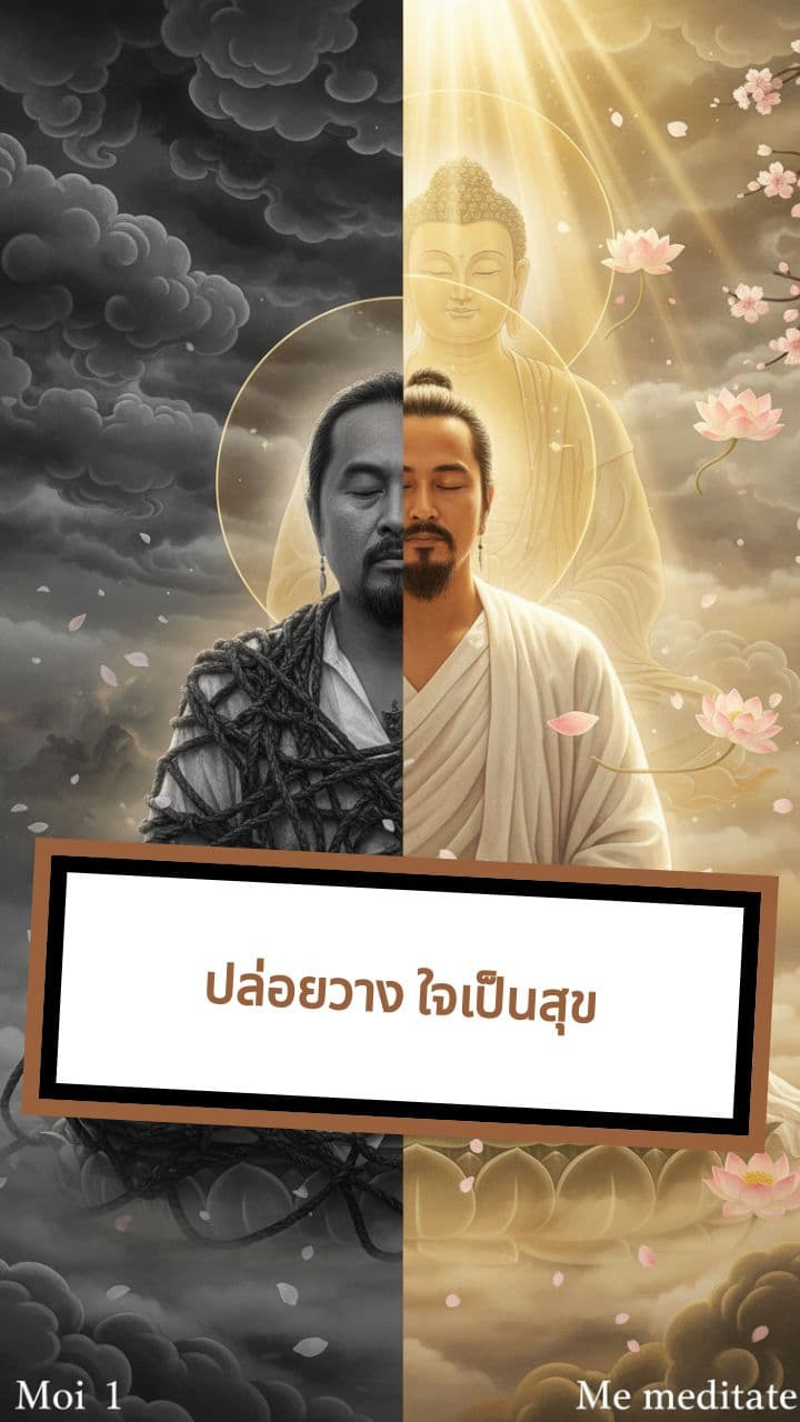 ปล่อยวาง ใจเป็นสุข