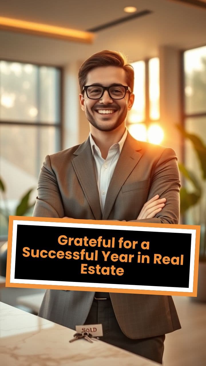 Grateful for a Successful Year in Real Estate