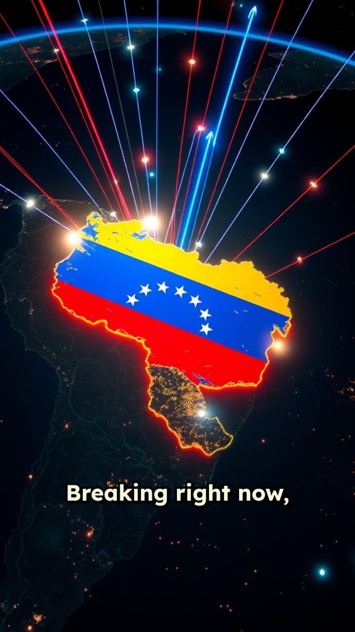 Tensions Rise as U.S. Bombers Approach Venezuela