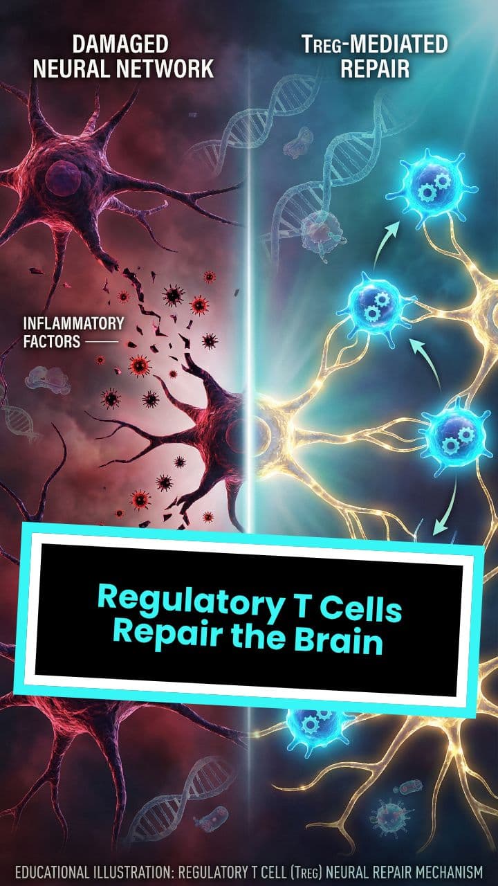 Regulatory T Cells Repair the Brain