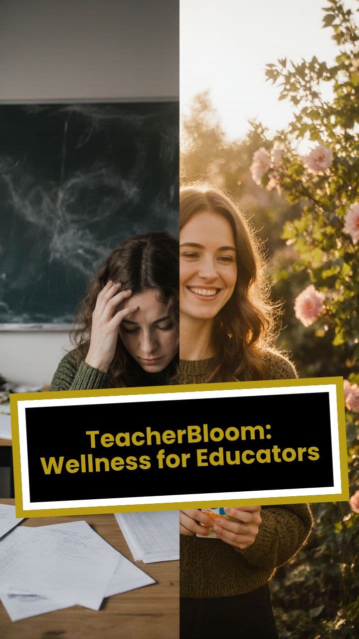 TeacherBloom: Wellness for Educators