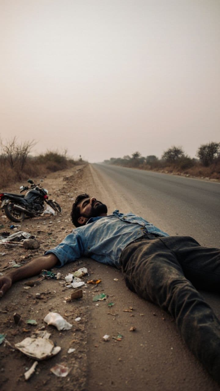 सड़क हादसे में व्यक्ति की मौत