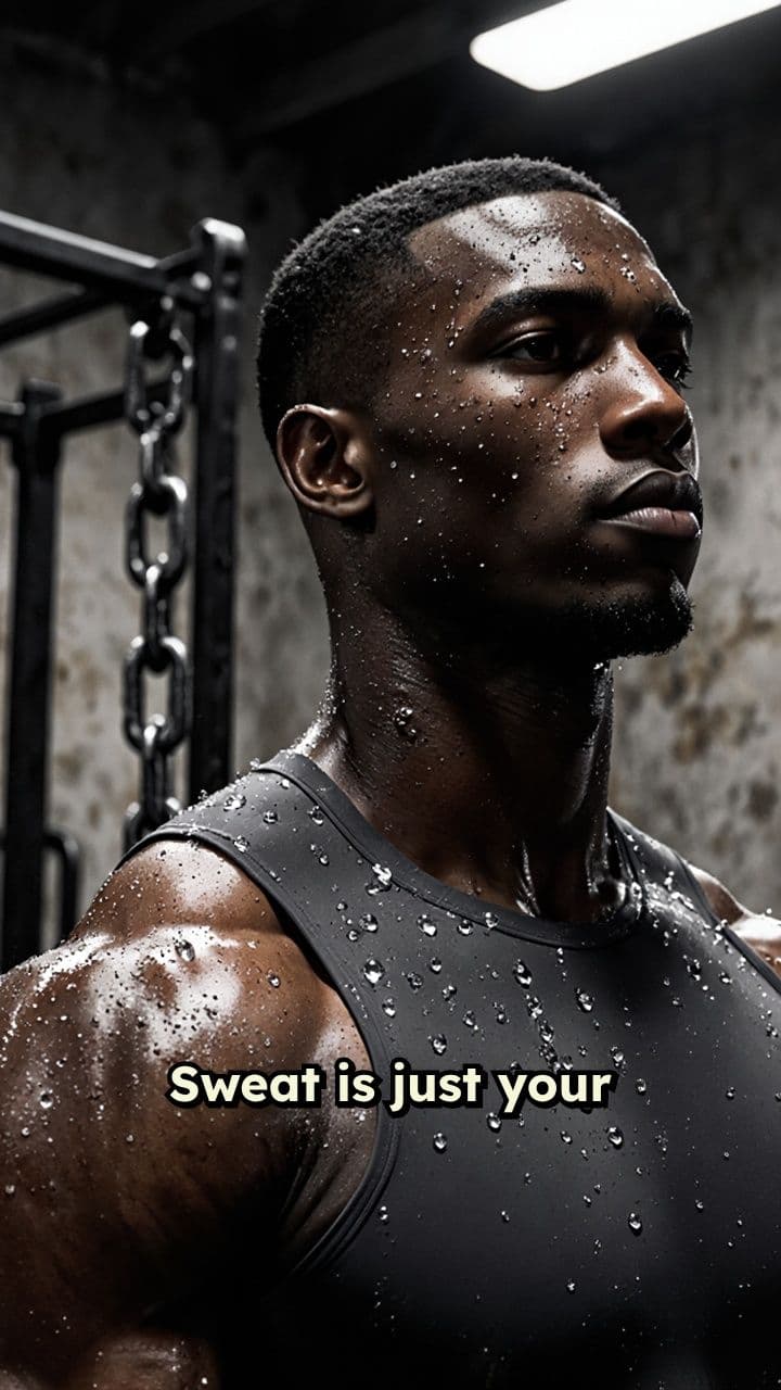 Sweat Builds Strength and Character