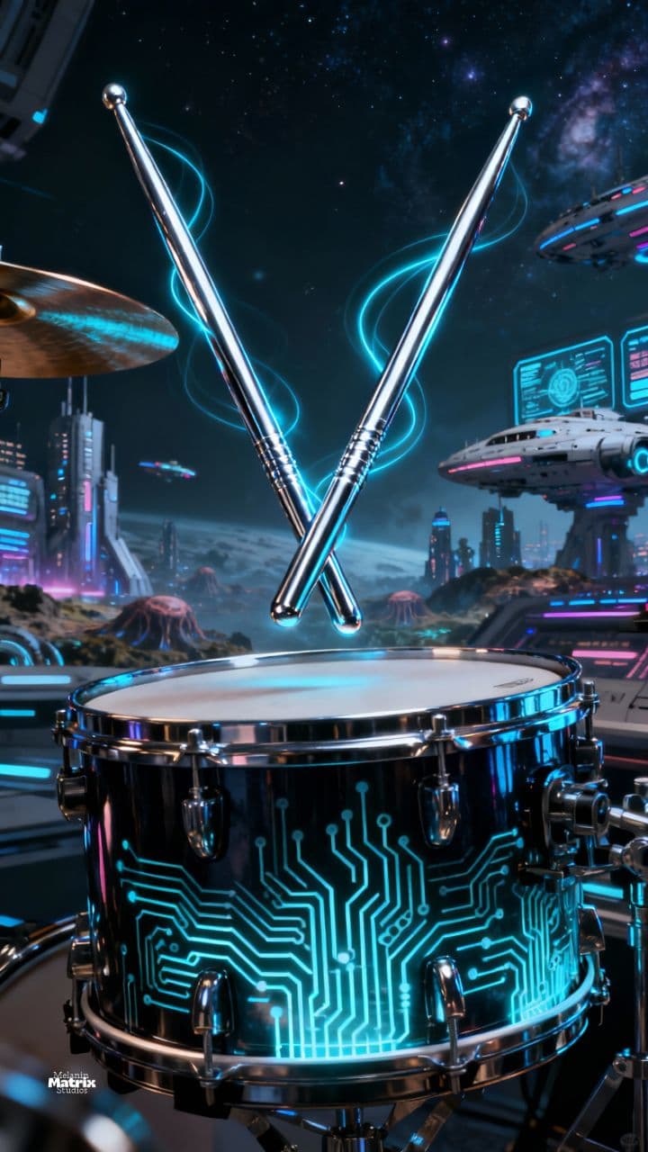 Futuristic Drumming