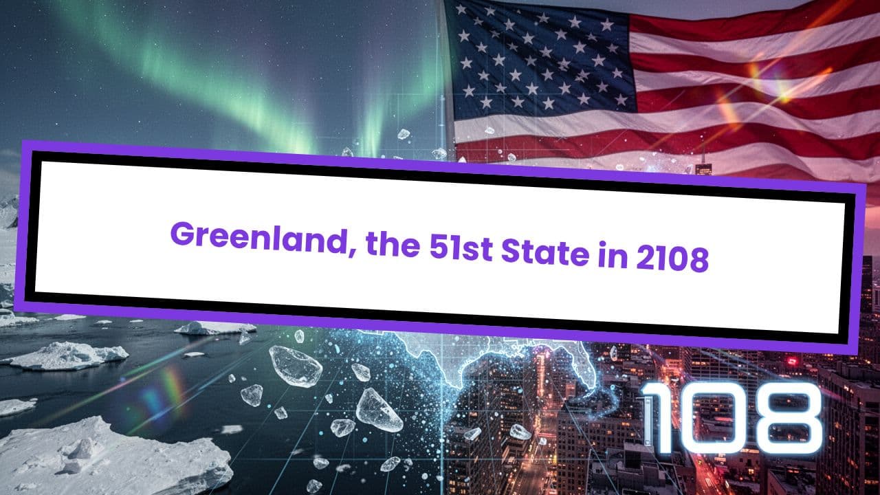 Greenland, the 51st State in 2108