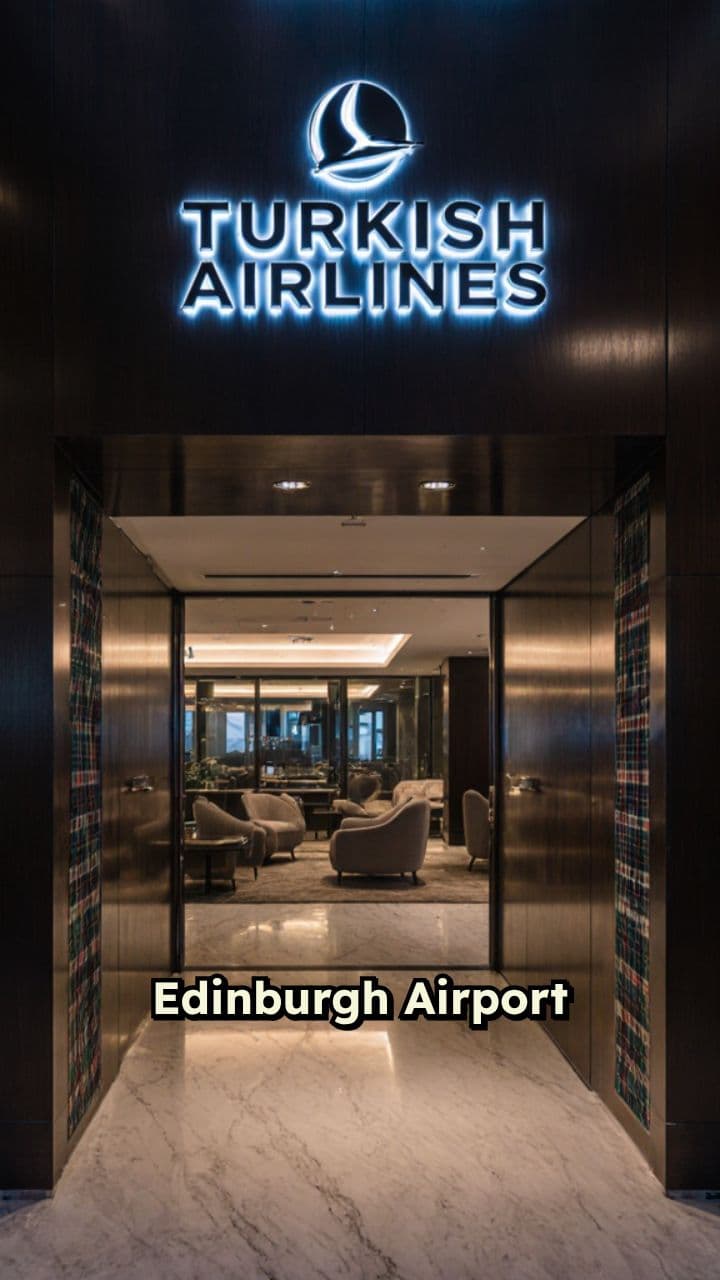 Turkish Airlines Opens Lounge at Edinburgh Airport