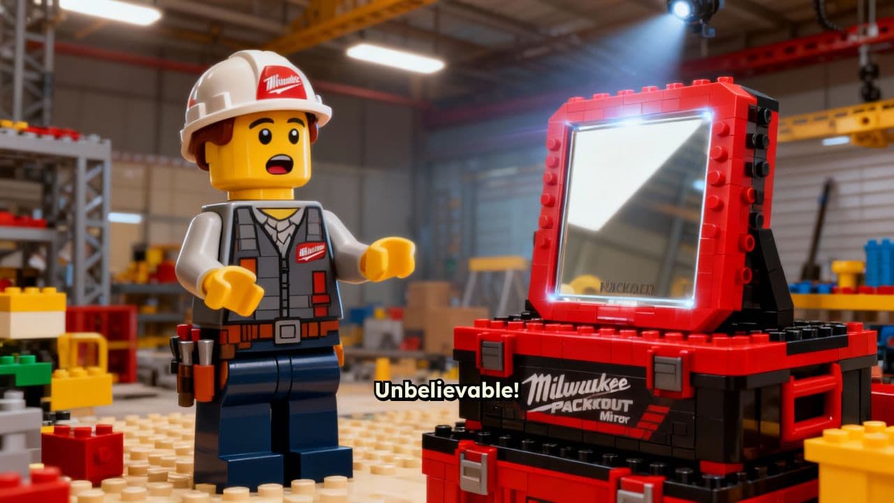 Milwaukee PACKOUT Mirror: Game Changer!