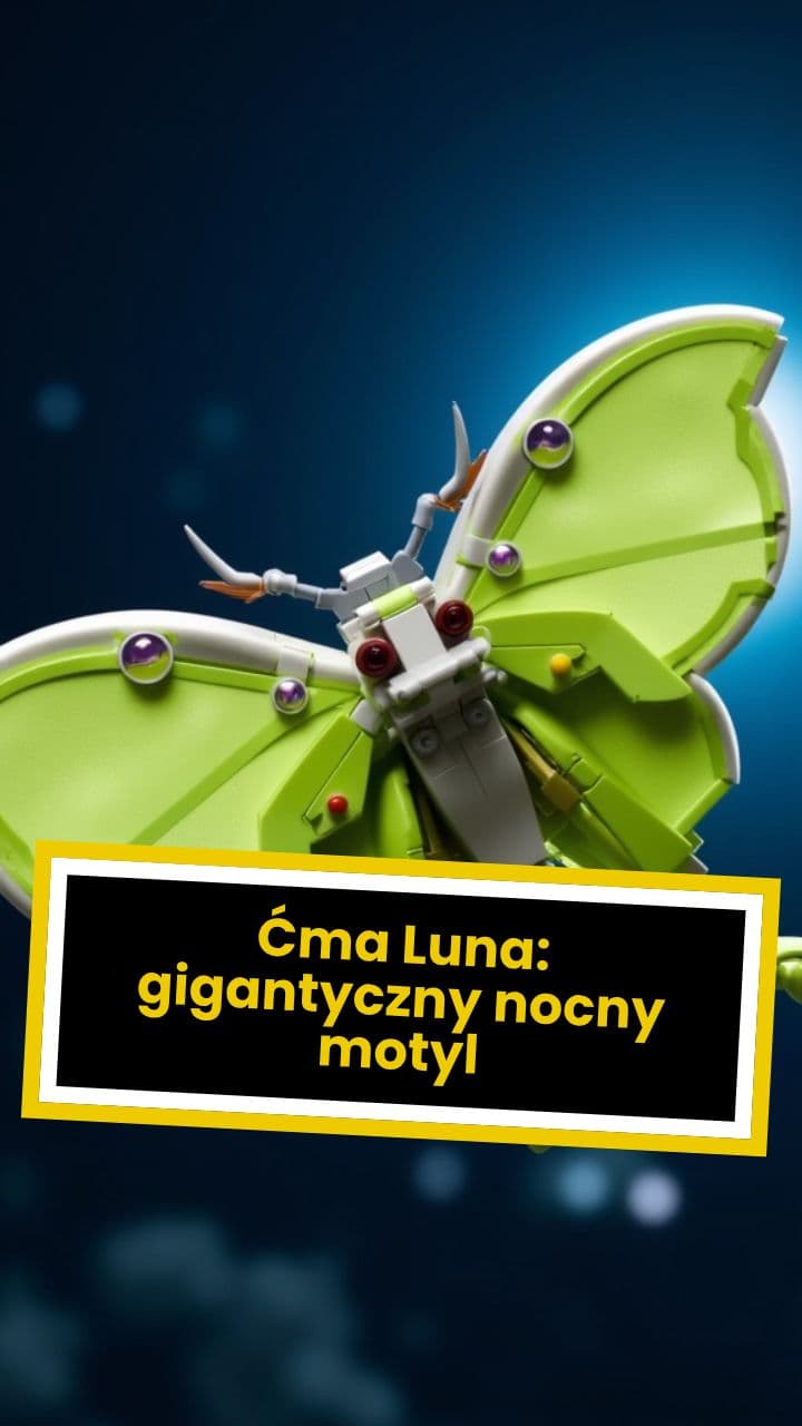 Ćma Luna: gigantyczny nocny motyl