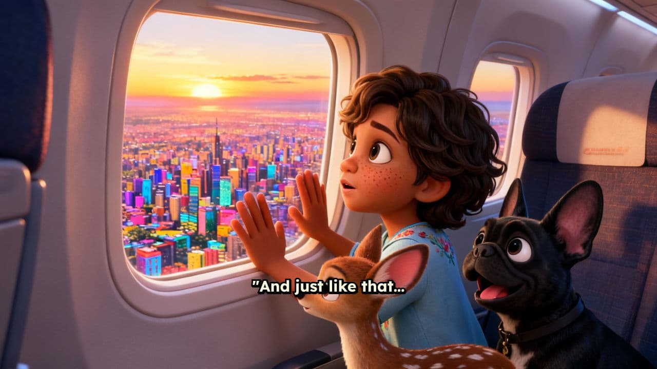 Adventure Begins Over Mexico City