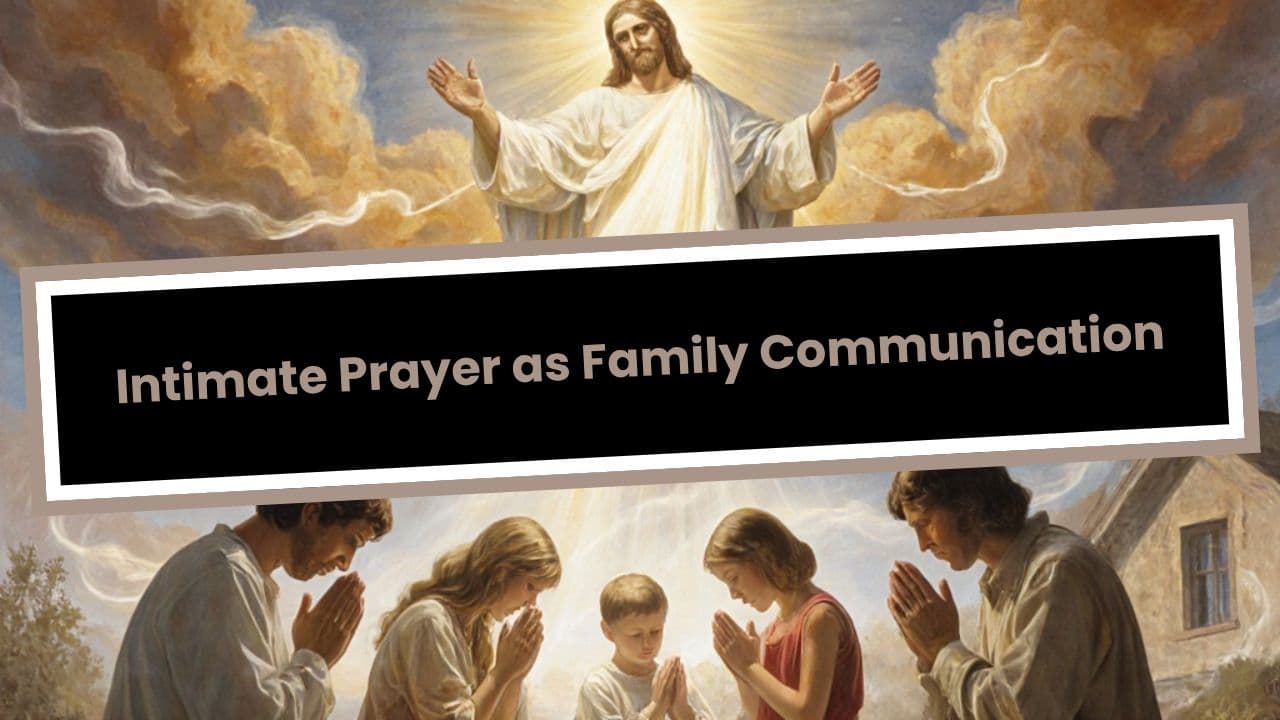 Intimate Prayer as Family Communication