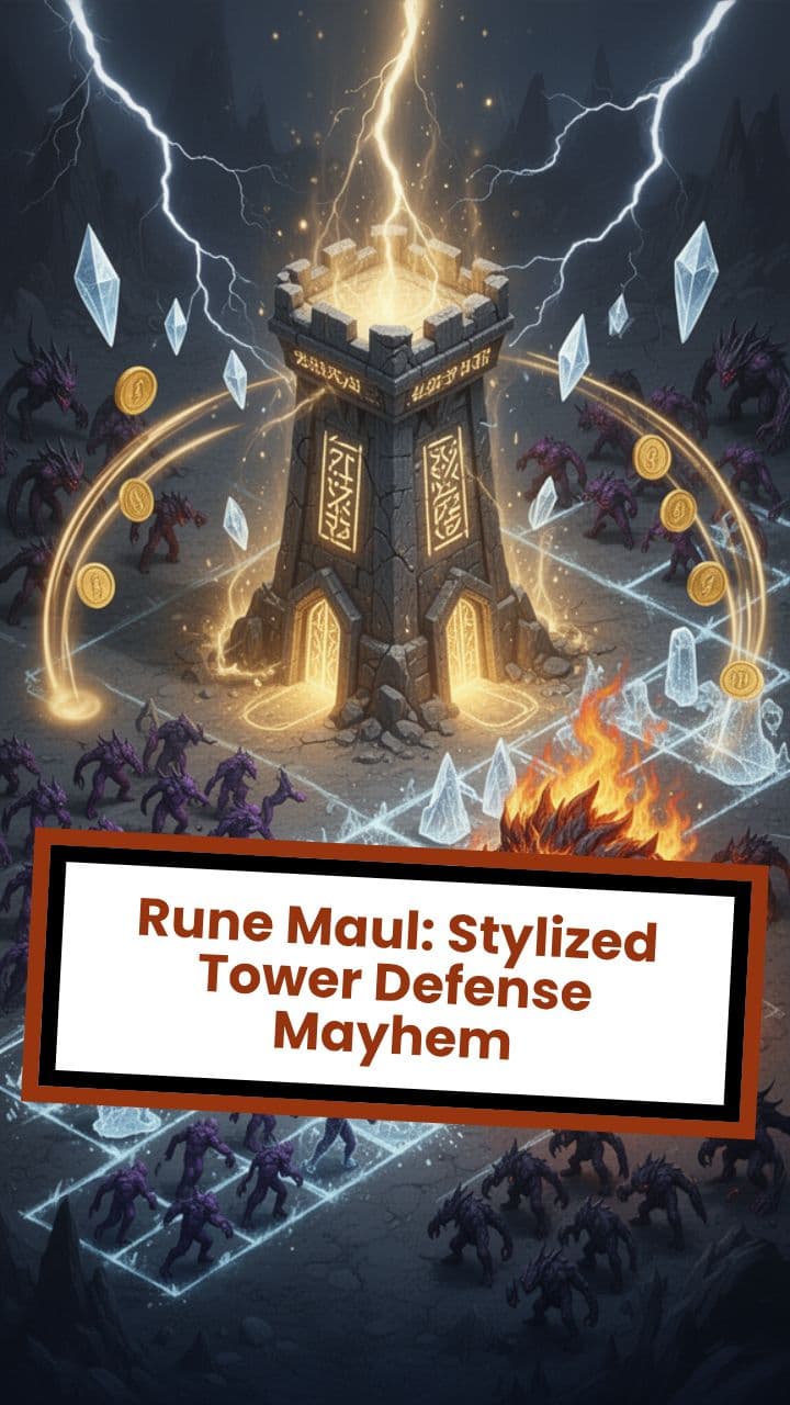 Rune Maul: Stylized Tower Defense Mayhem