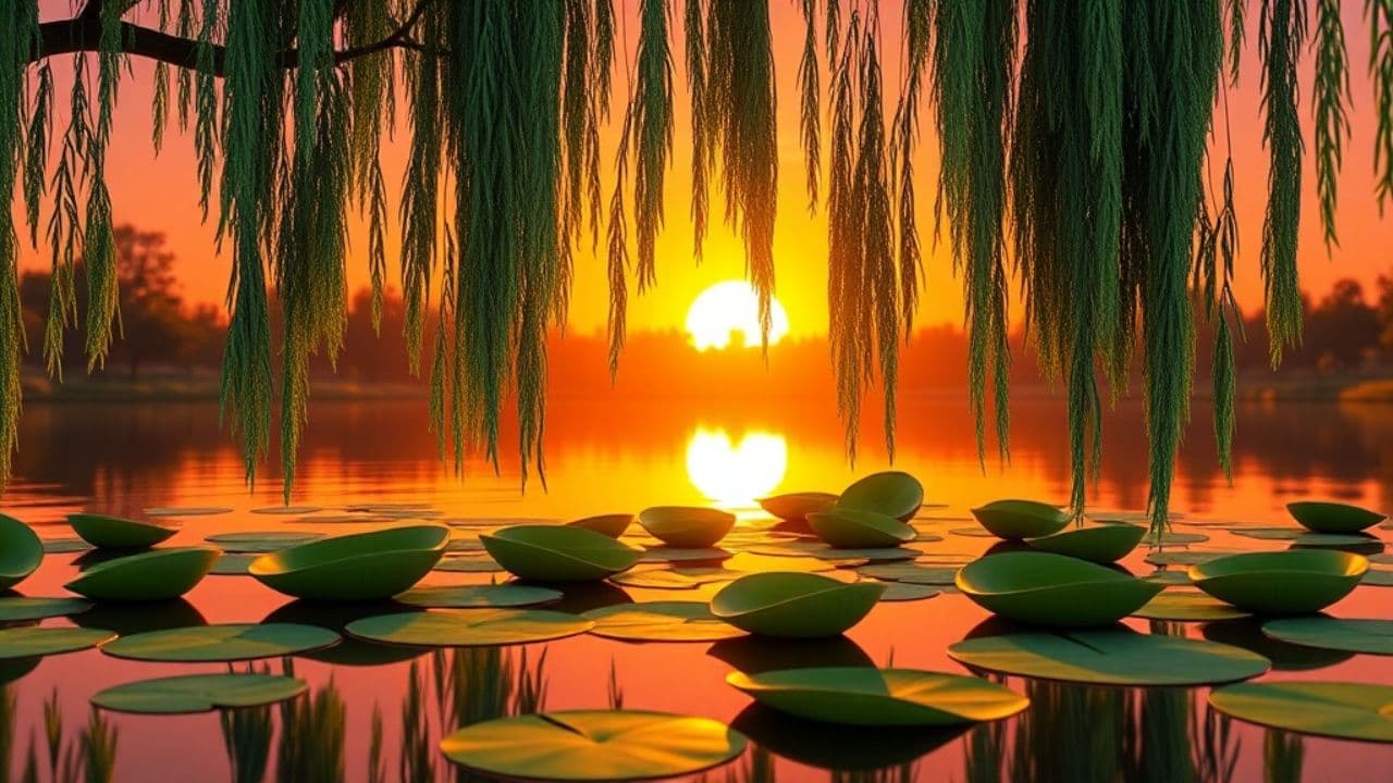 Frogs’ Evening Pond Chorus