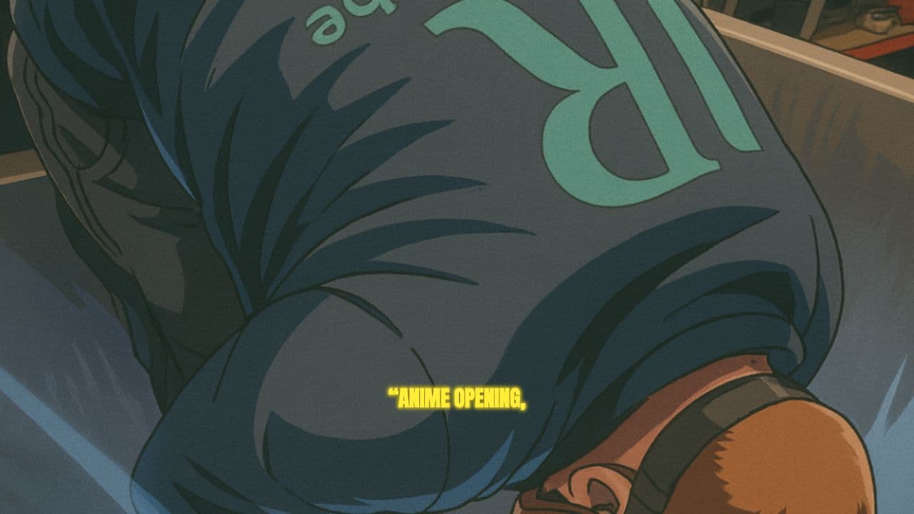 Ouverture épique d'anime shonen