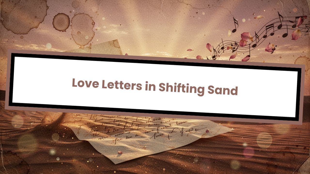 Love Letters in Shifting Sand
