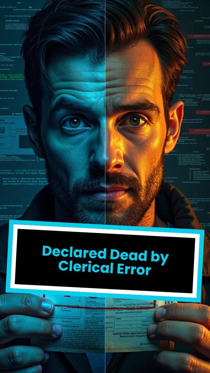Declared Dead by Clerical Error