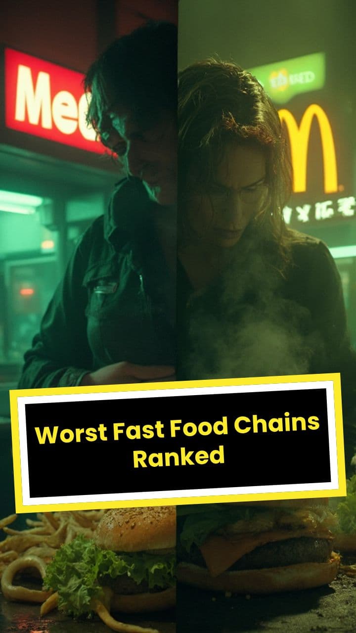 Worst Fast Food Chains Ranked