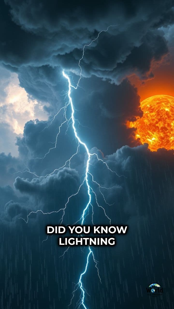 Lightning: Hotter Than the Sun