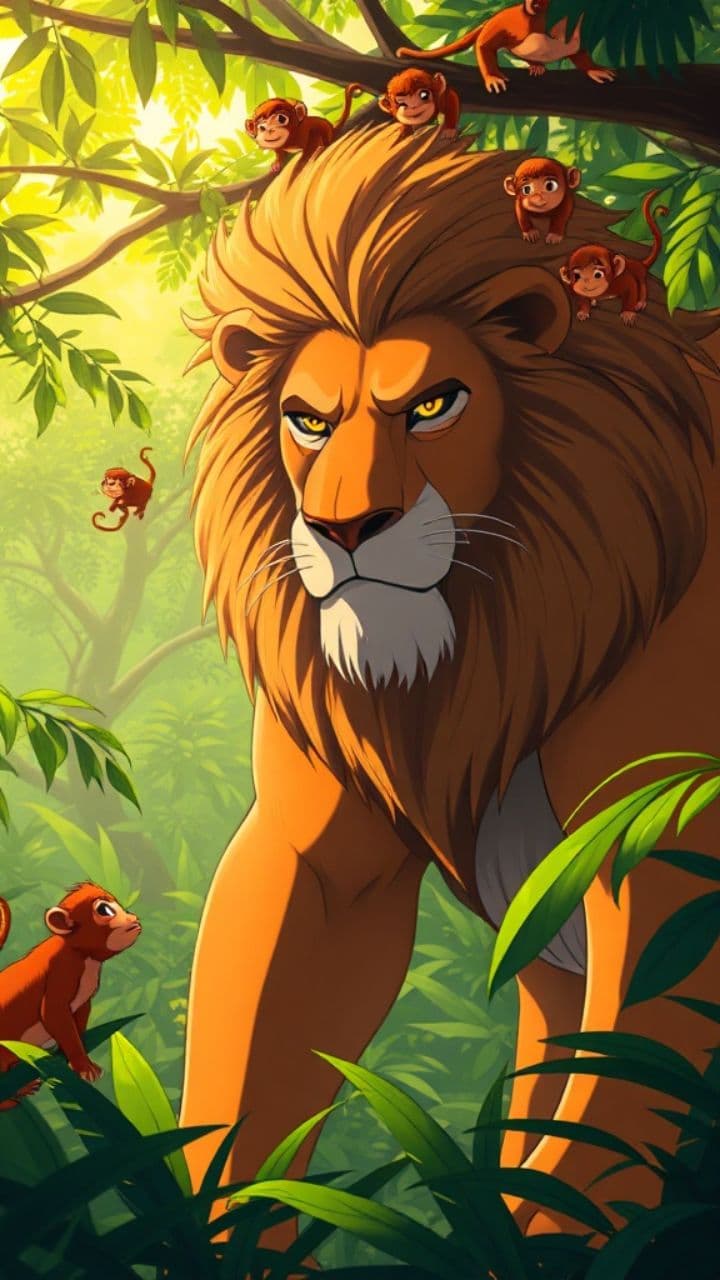 शेर और मिर्च