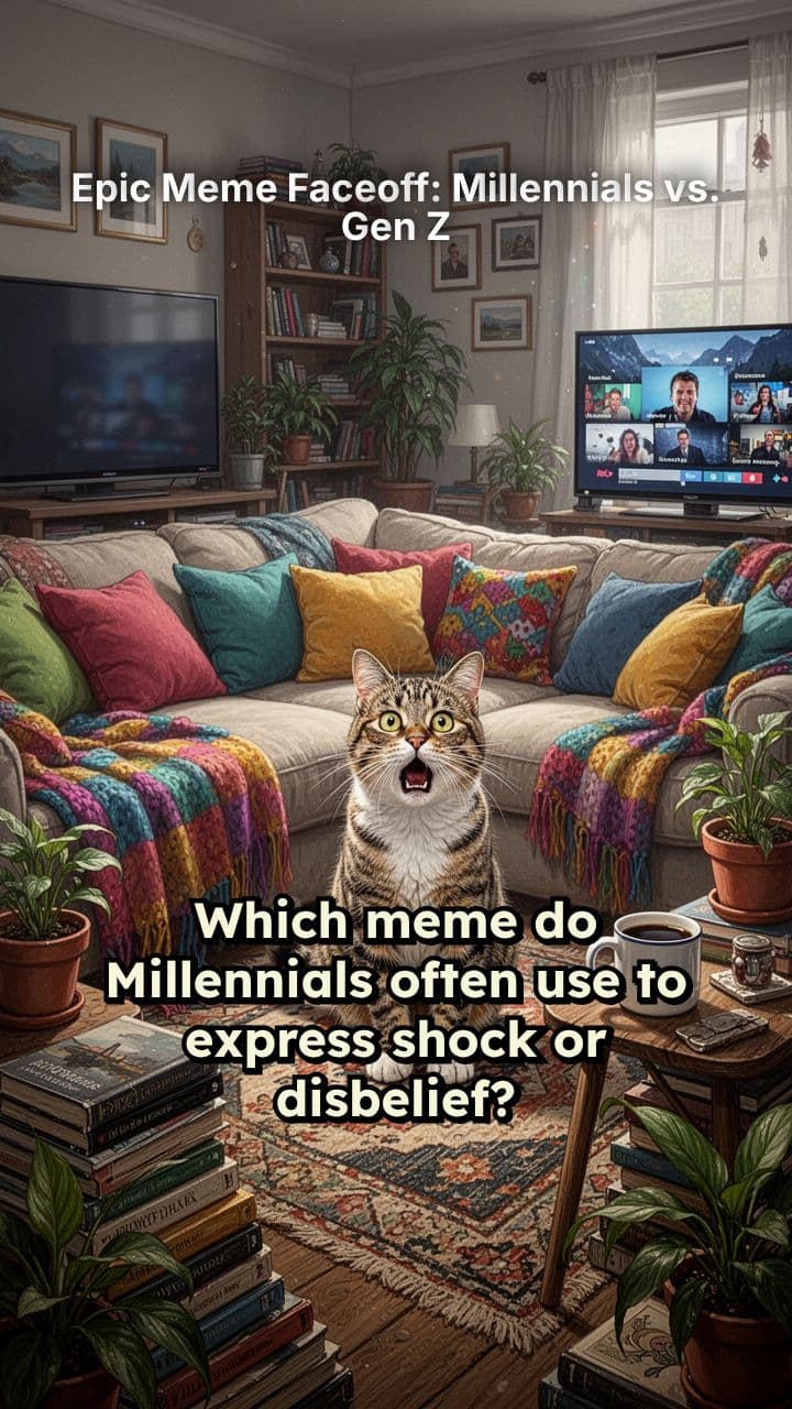 Epic Meme Faceoff: Millennials vs. Gen Z