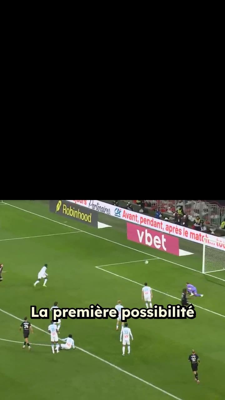 Aubameyang ouvre le score pour l'OM !