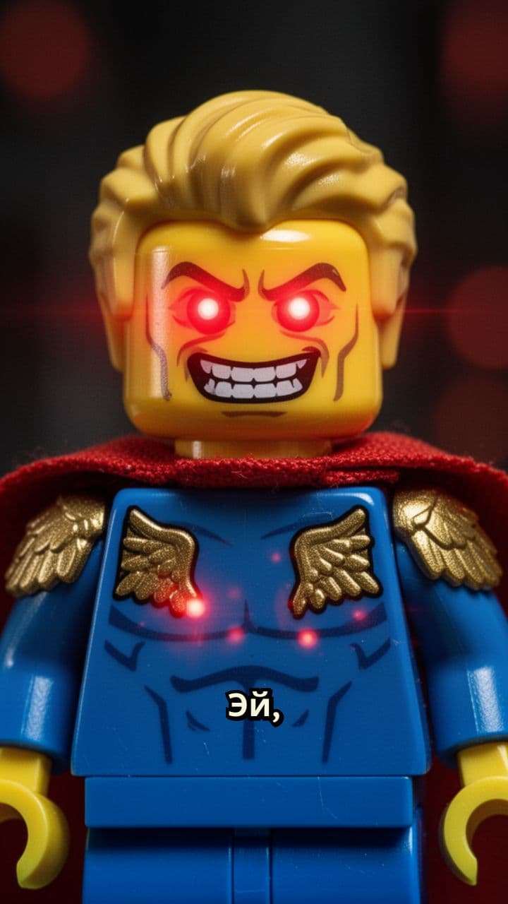 Лего «Пацаны»: Хоумлендер и Бутчер