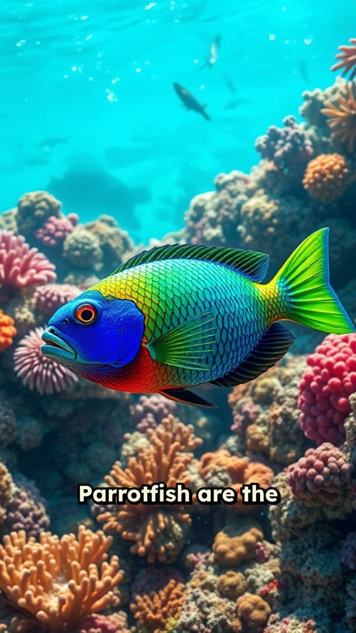 Parrotfish: Nature's Beach Builders