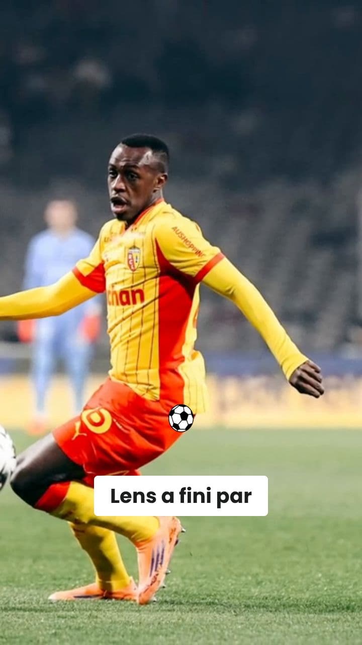 Le But de la Victoire pour Lens