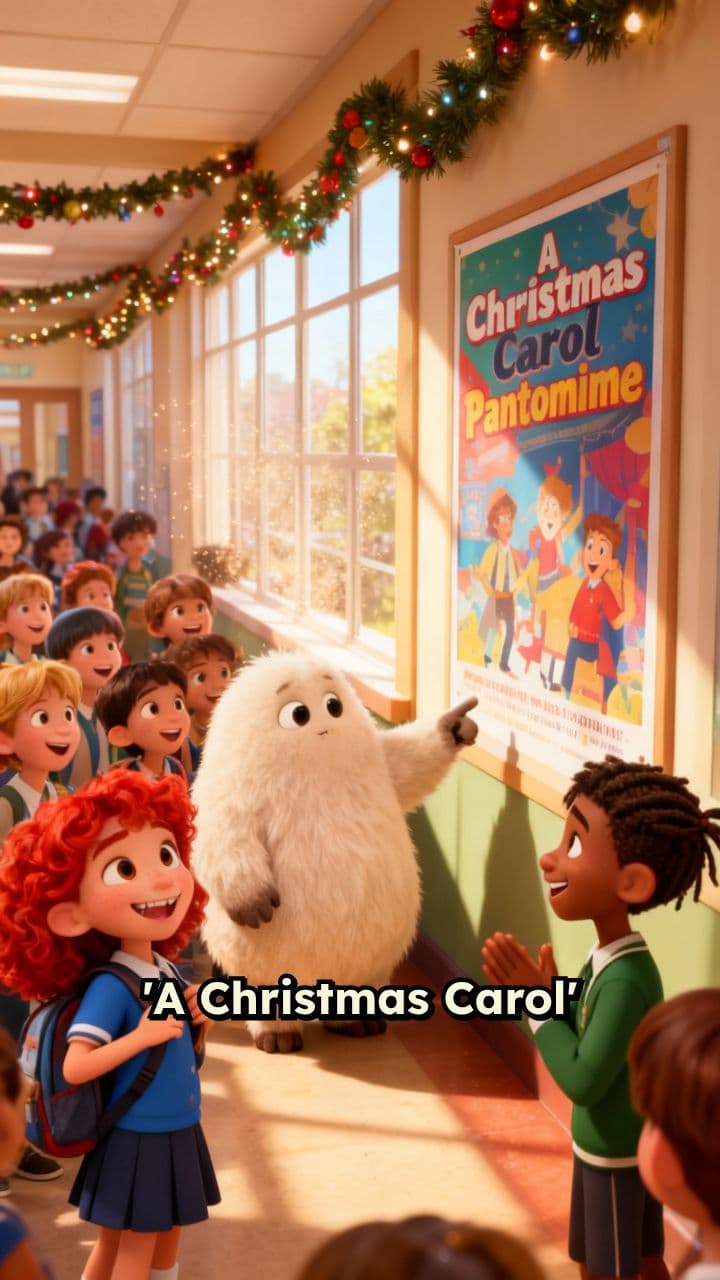 'A Christmas Carol' Pantomime at Rolleston School