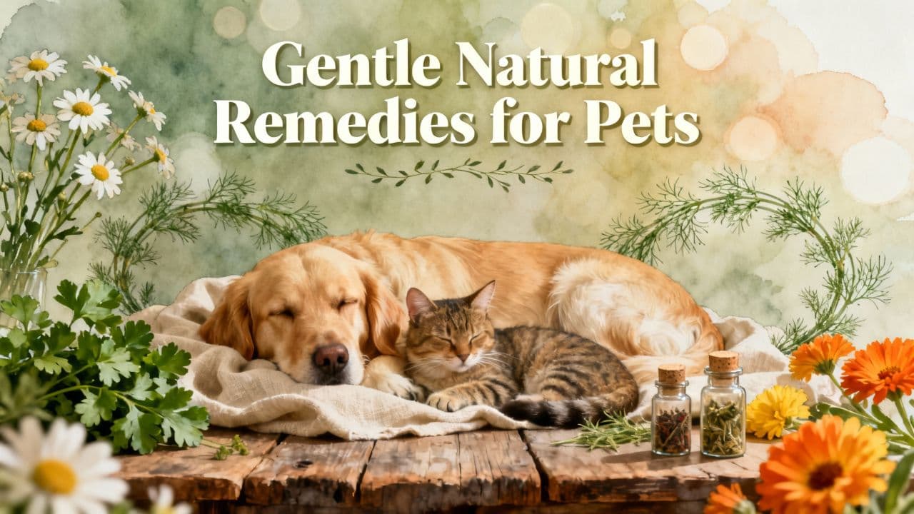 Gentle Natural Remedies for Pets