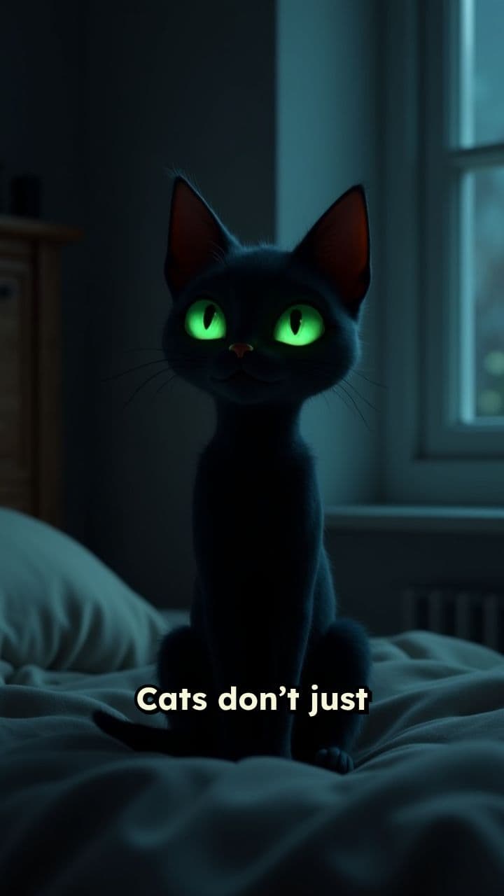 The Cat's Mysterious Stare