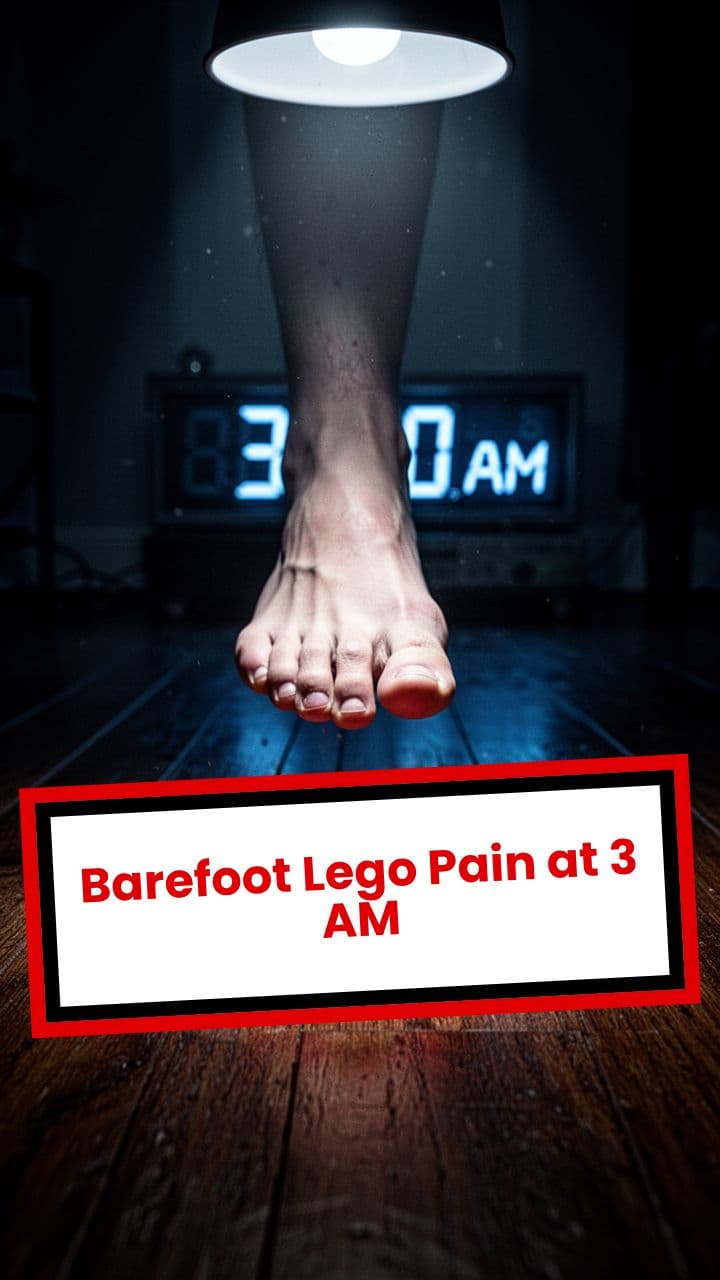 Barefoot Lego Pain at 3 AM