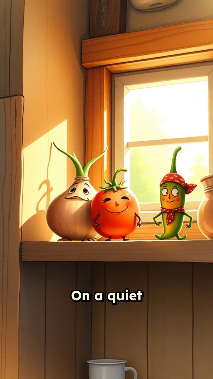 The Grand Journey of Three Little Ingredients