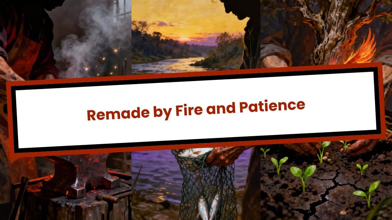 Remade by Fire and Patience
