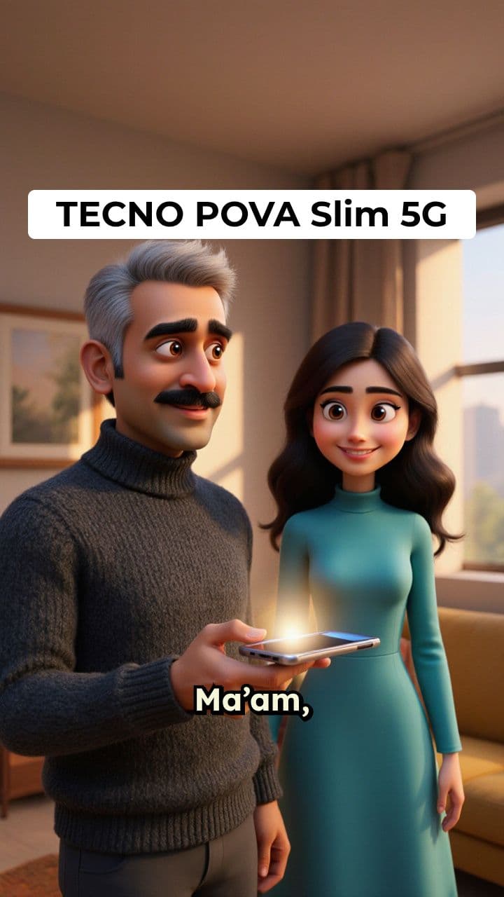 TECNO POVA Slim 5G - The Future of Slim