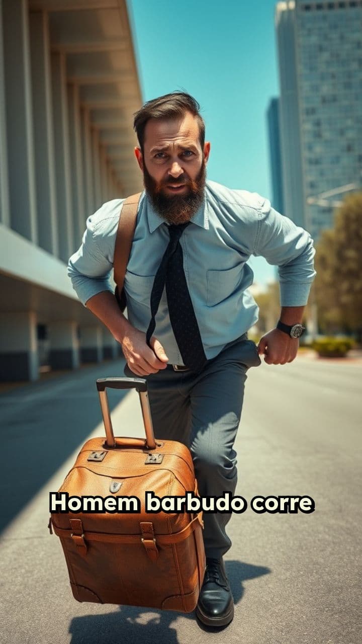 Homem foge com dólares em Brasília