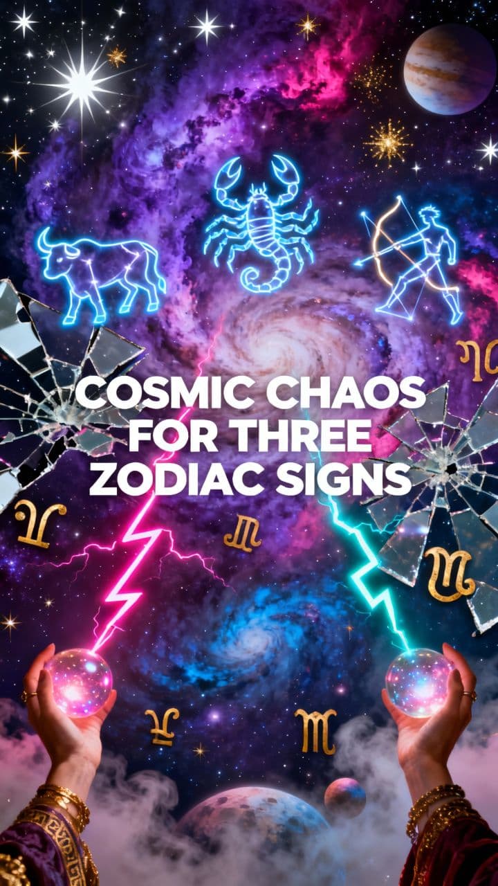 Cosmic Chaos for Three Zodiac Signs