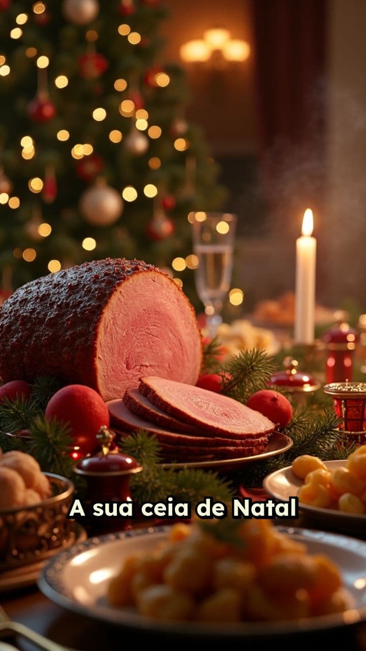 Ceia de Natal com Carne Defumada Artesanal