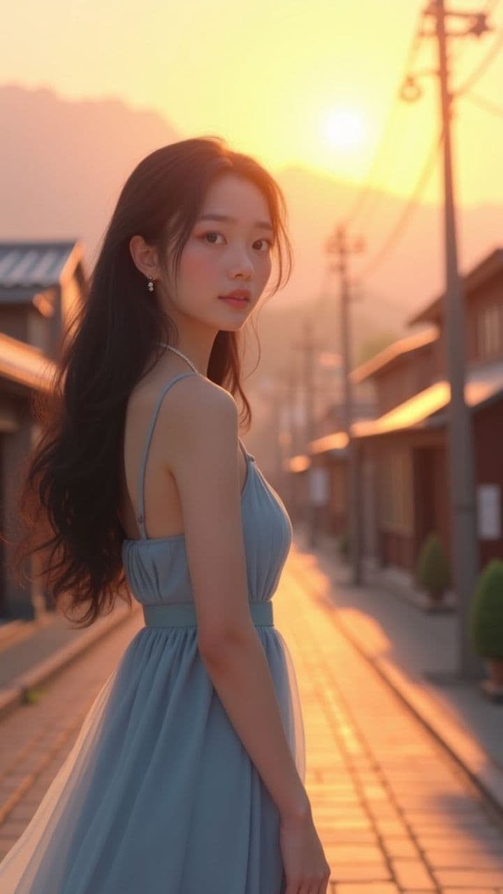 青いドレスの夢