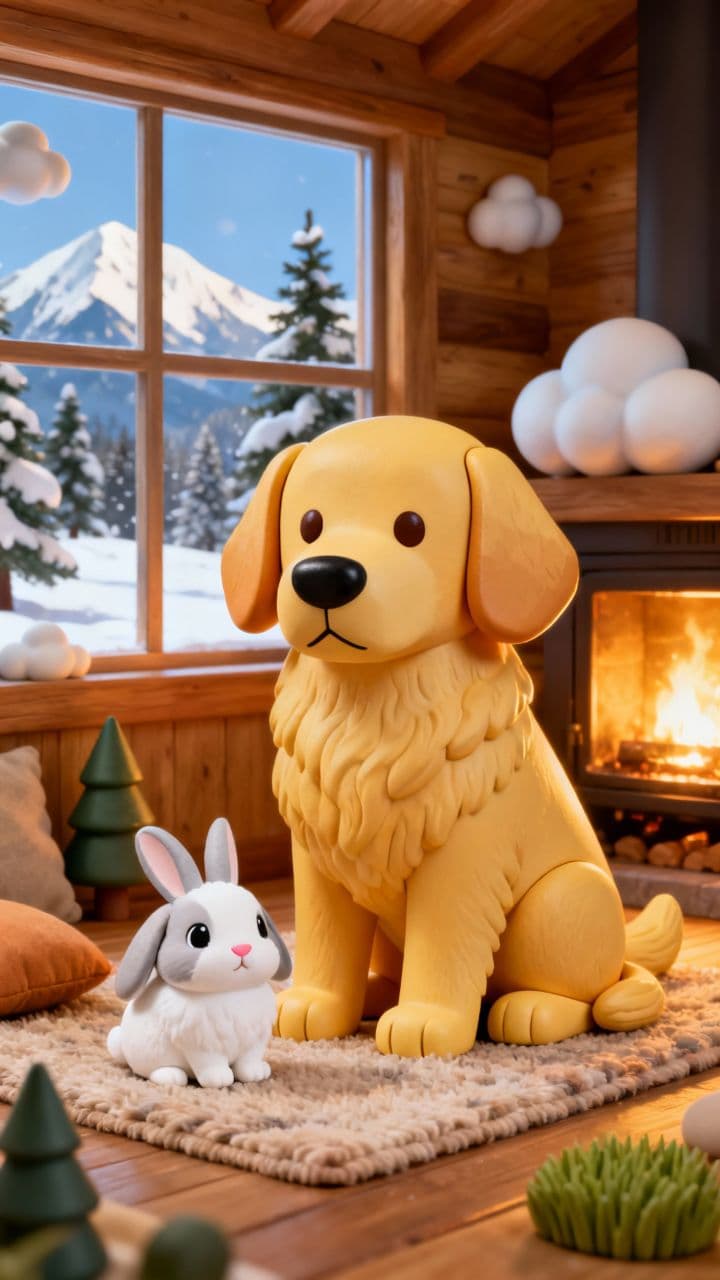 Dog, Rabbit, and Cat Friendship Club