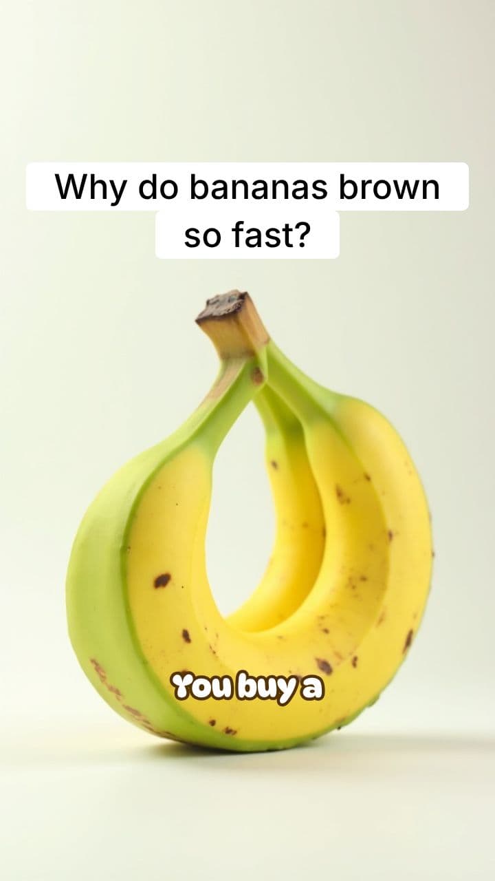 Why Do Bananas Turn Brown So Quickly? | RapidSmartFacts
