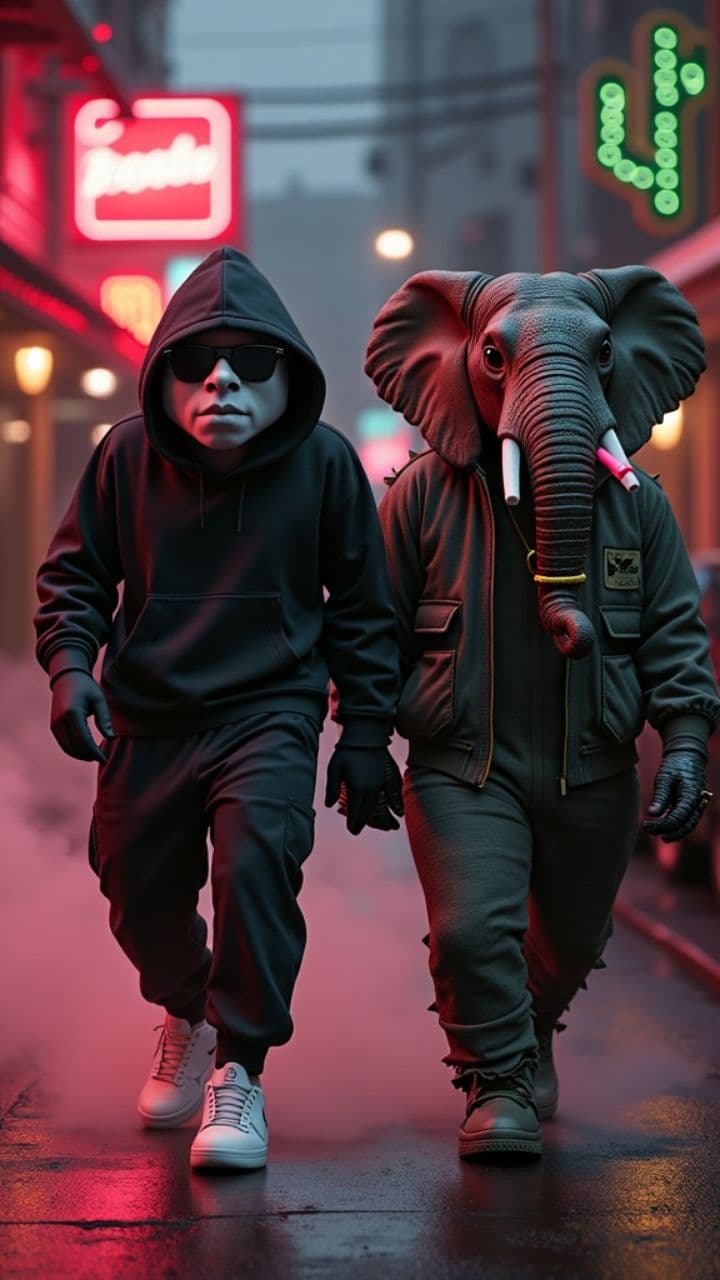 City Lights and Crew Vibes