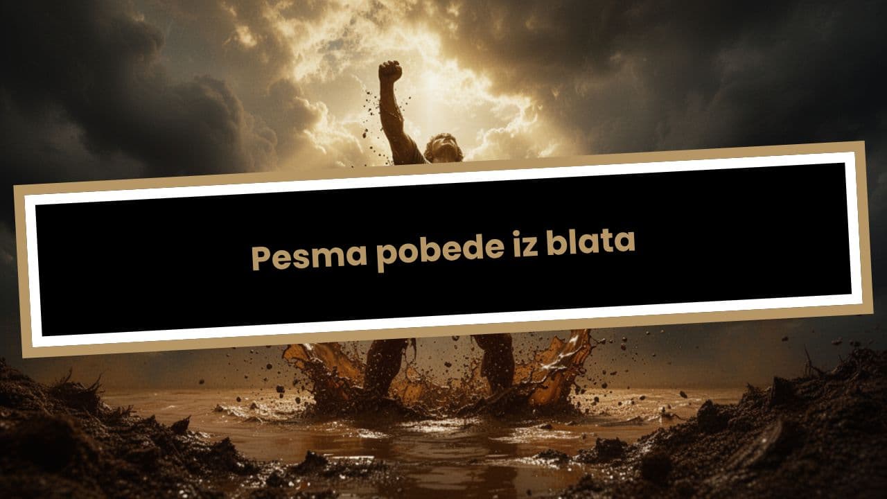 Pesma pobede iz blata