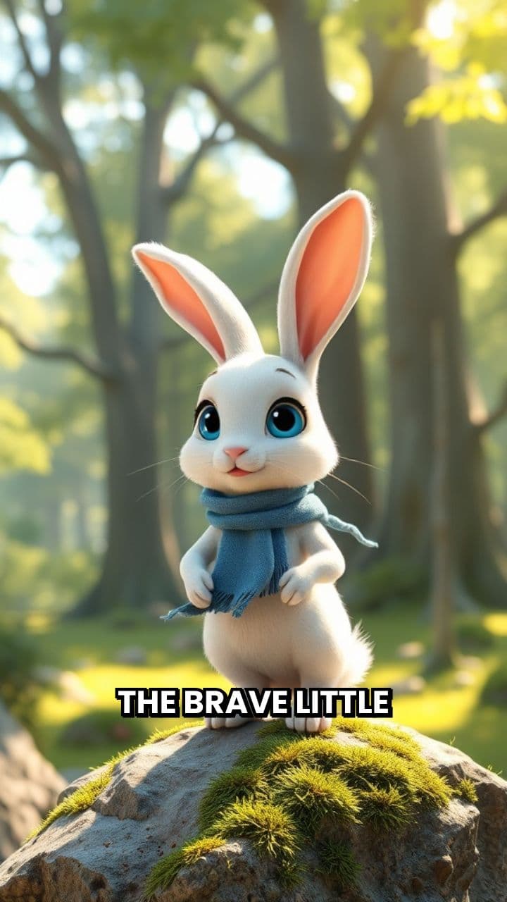The Brave Little Rabbit's Rescue