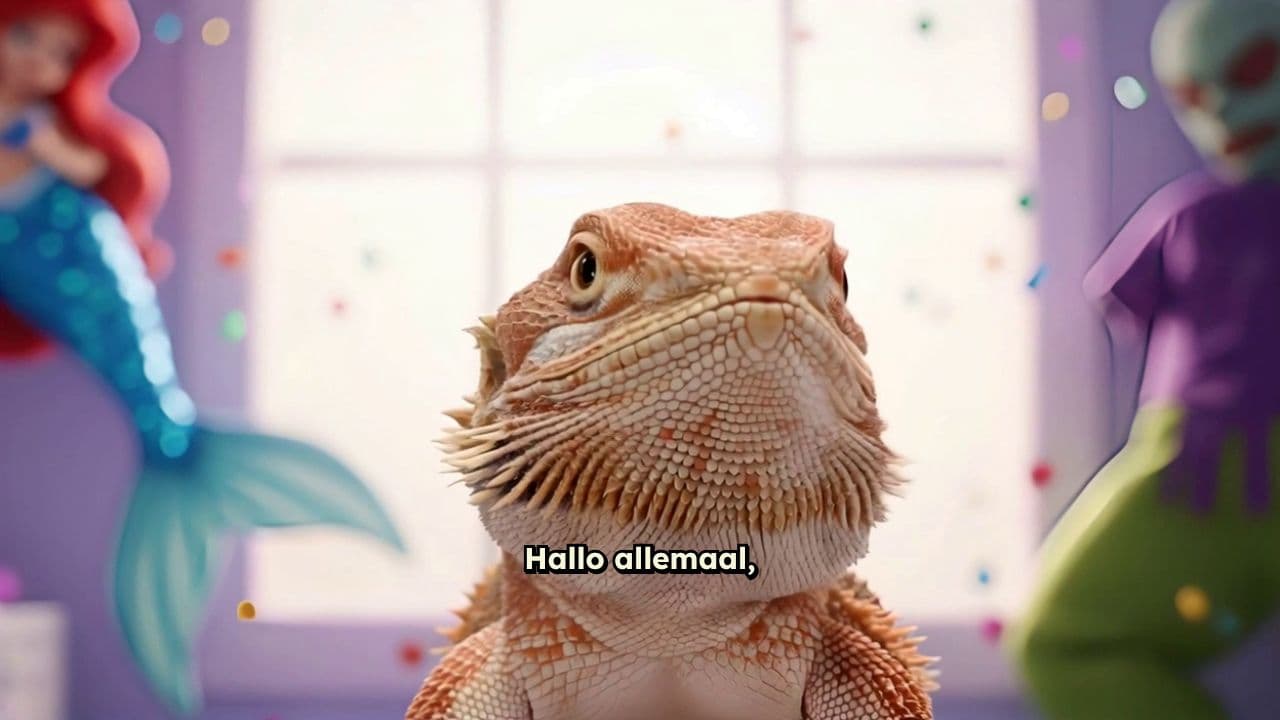 Walter Kriebeldier bij Dierentuin van Caty