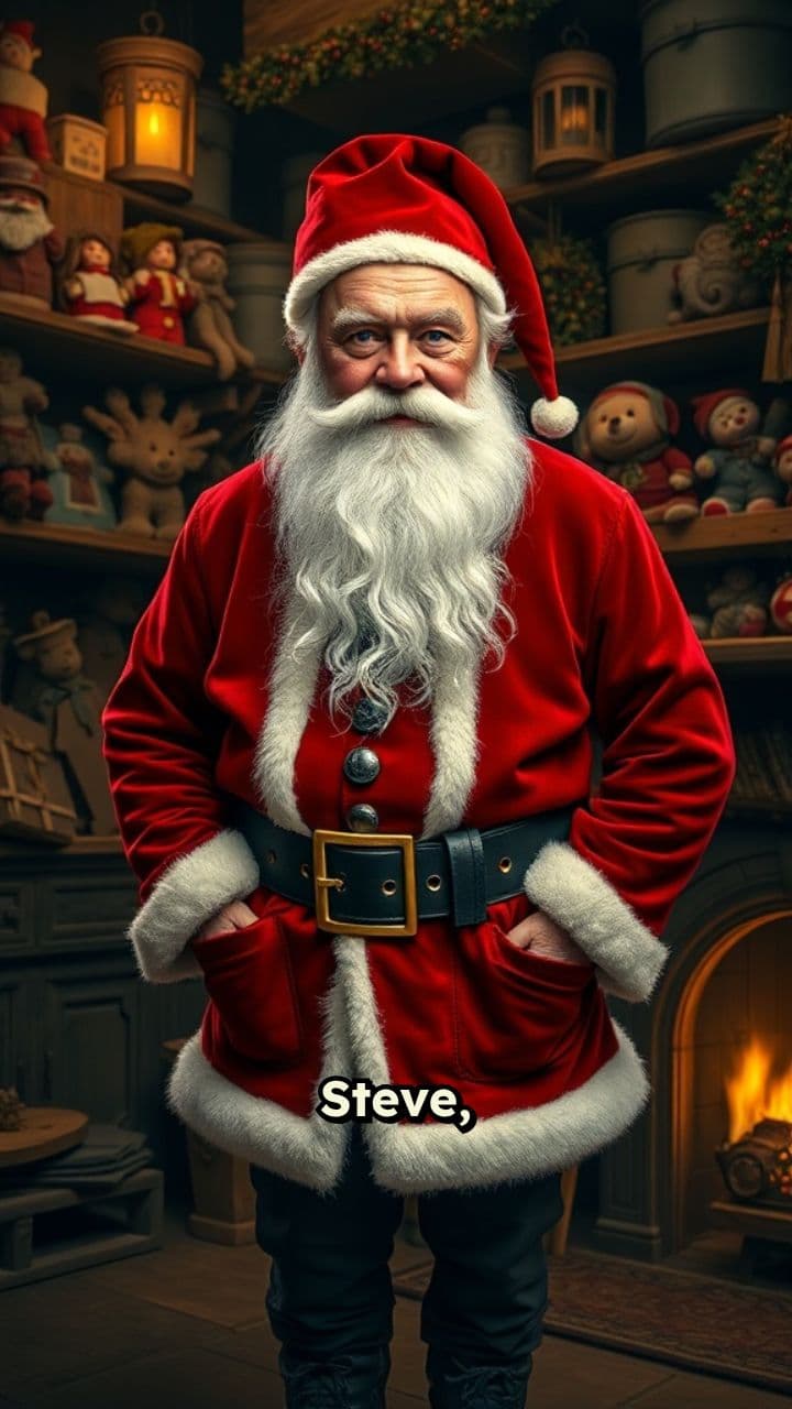 Santa's Warning to Steve