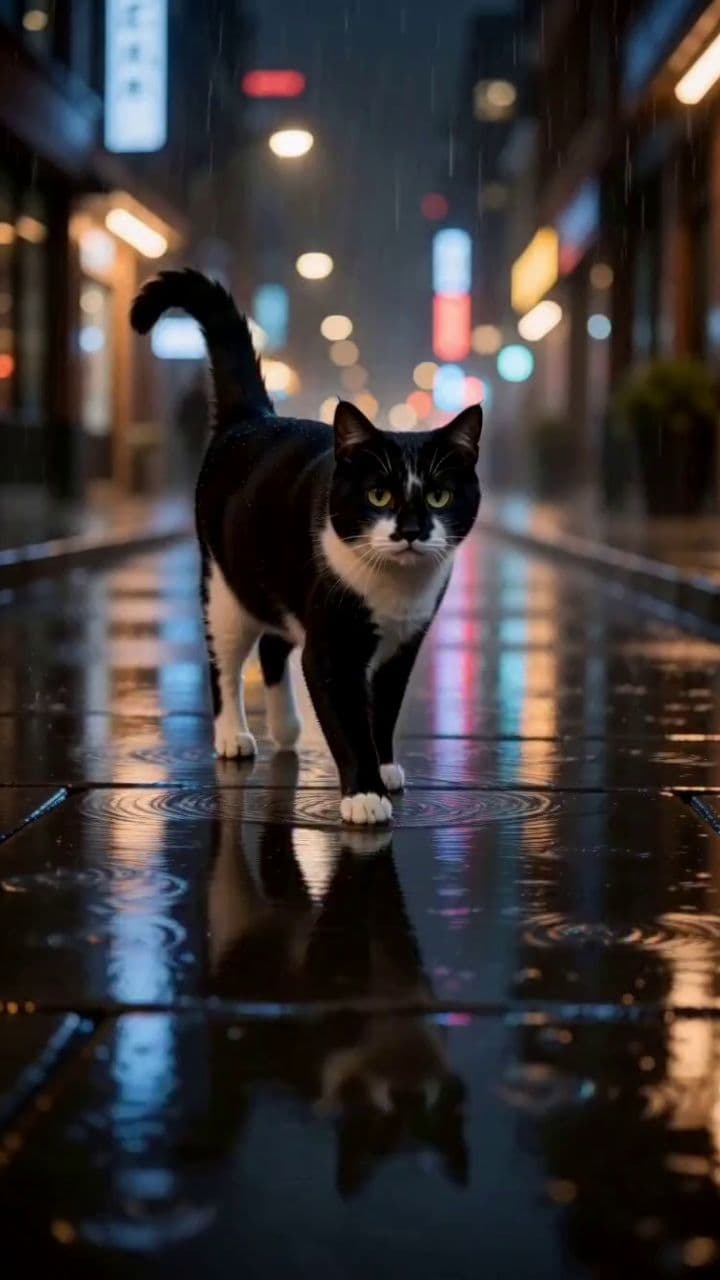 Rainy Night Wanderer