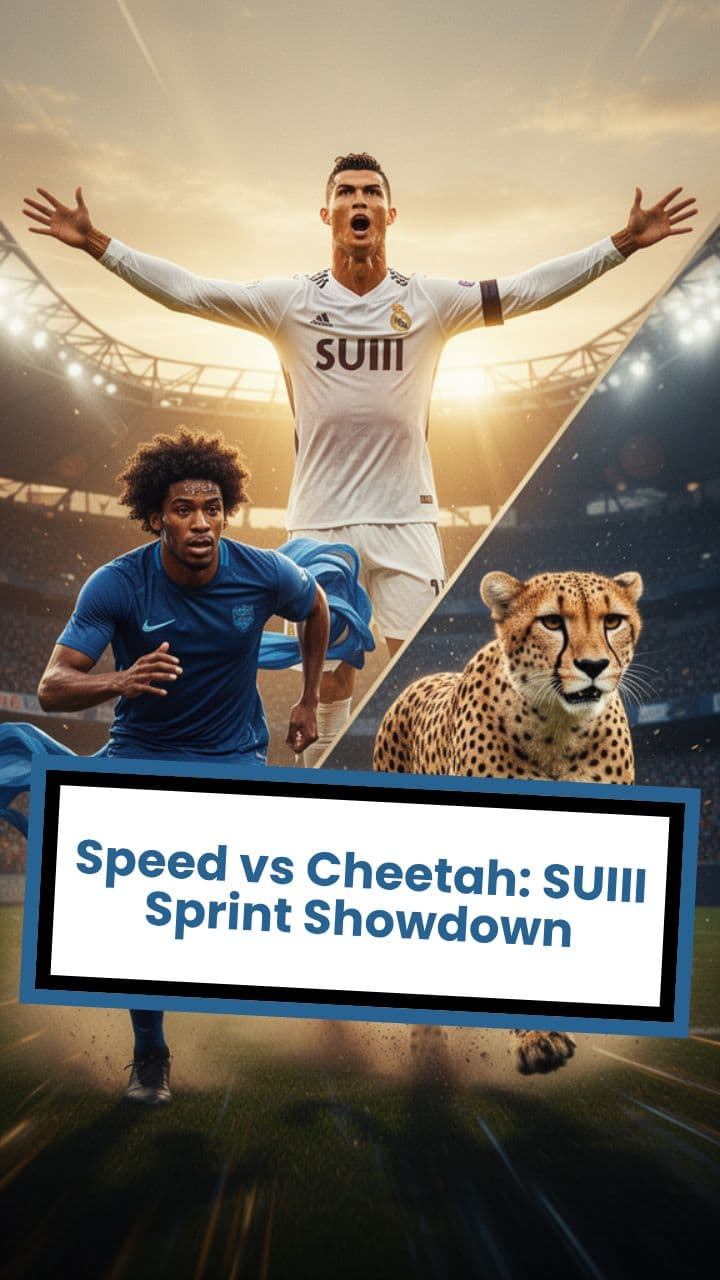 Speed vs Cheetah: SUIII Sprint Showdown